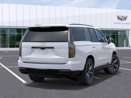 Vibrant White Tricoat 2026 Cadillac Escalade Sport