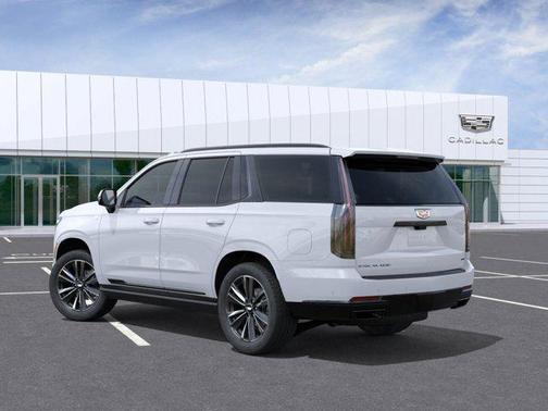 Vibrant White Tricoat 2026 Cadillac Escalade Sport