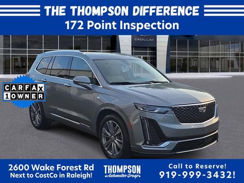Argent Silver Metallic 2023 Cadillac XT6 Premium Luxury FWD