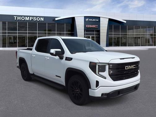 Summit White 2022 GMC Sierra 1500 Elevation