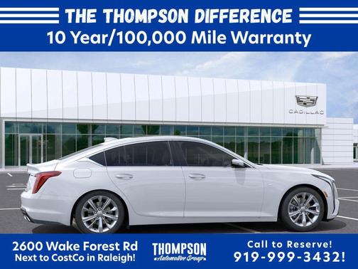 Summit White 2026 Cadillac CT5 Premium Luxury