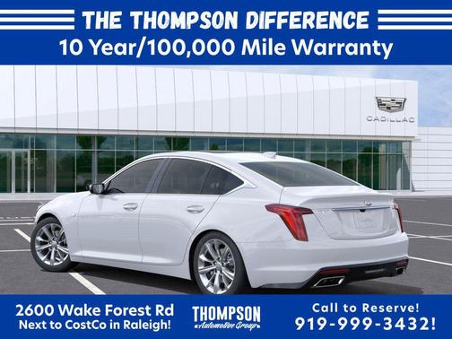 Summit White 2026 Cadillac CT5 Premium Luxury