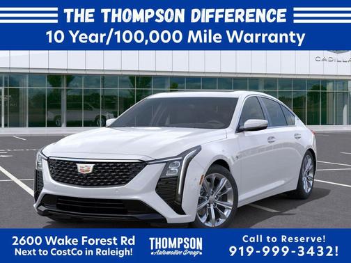 Summit White 2026 Cadillac CT5 Premium Luxury