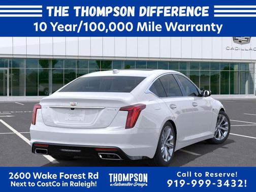Summit White 2026 Cadillac CT5 Premium Luxury