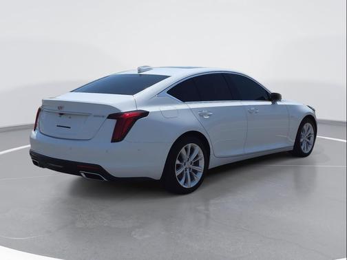 Summit White 2025 Cadillac CT5 Premium Luxury