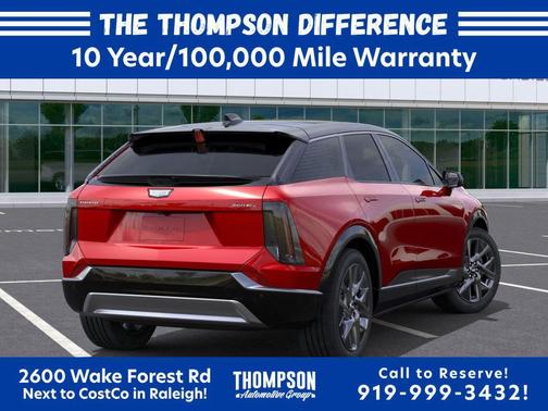 Radiant Red Tintcoat 2026 Cadillac OPTIQ Premium Luxury