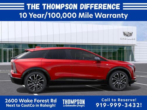 Radiant Red Tintcoat 2026 Cadillac OPTIQ Sport