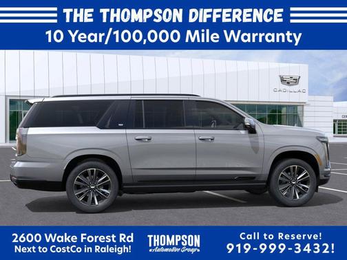 Argent Silver Metallic 2026 Cadillac Escalade ESV Sport