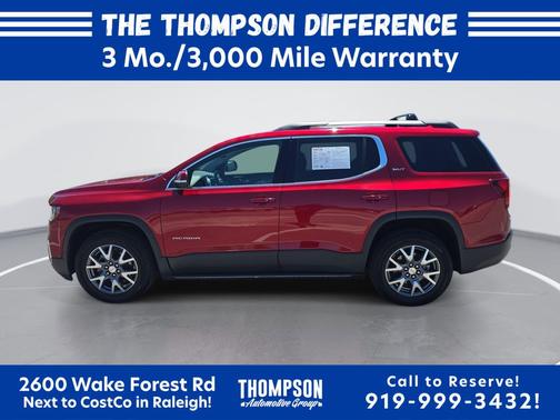 Cayenne Red Tintcoat 2022 GMC Acadia AWD SLT