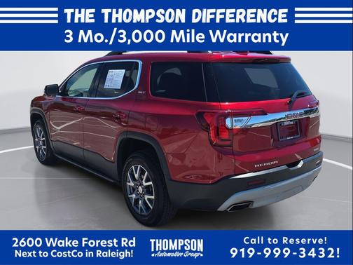 Cayenne Red Tintcoat 2022 GMC Acadia AWD SLT