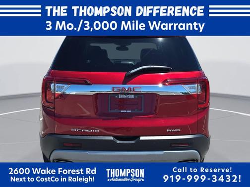 Cayenne Red Tintcoat 2022 GMC Acadia AWD SLT