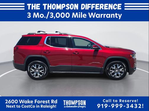 Cayenne Red Tintcoat 2022 GMC Acadia AWD SLT