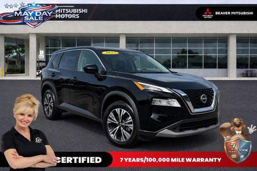 Black 2023 Nissan Rogue SV