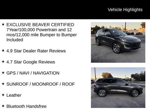 2020 Ford Escape Titanium Hybrid