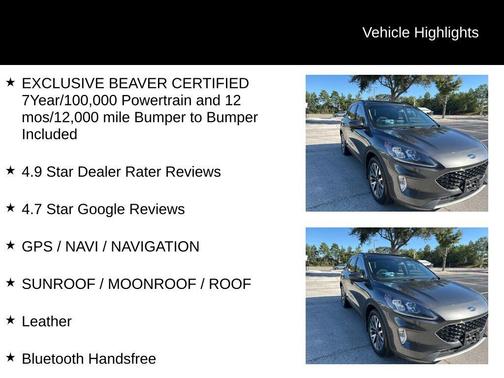 2020 Ford Escape Titanium Hybrid
