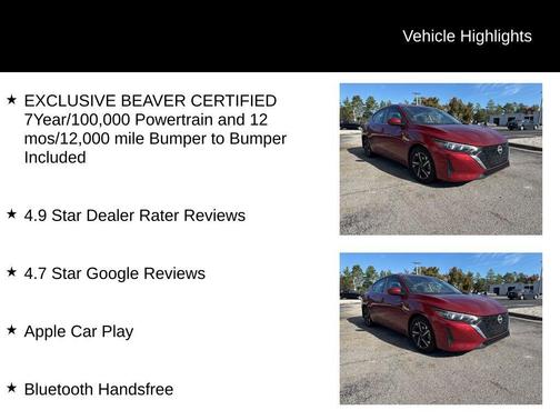 2024 Nissan Sentra SV