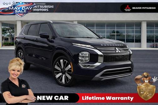Cosmic Blue Metallic 2026 Mitsubishi Outlander SE