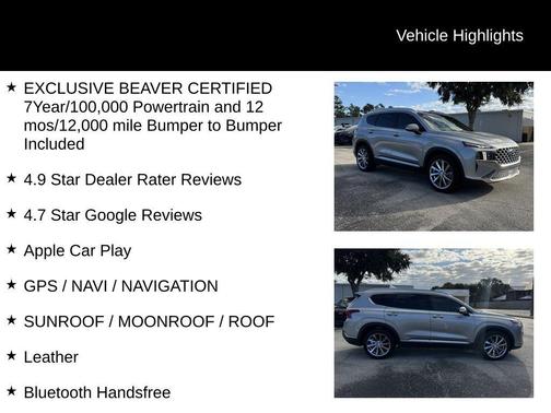 2021 Hyundai SANTA FE Limited