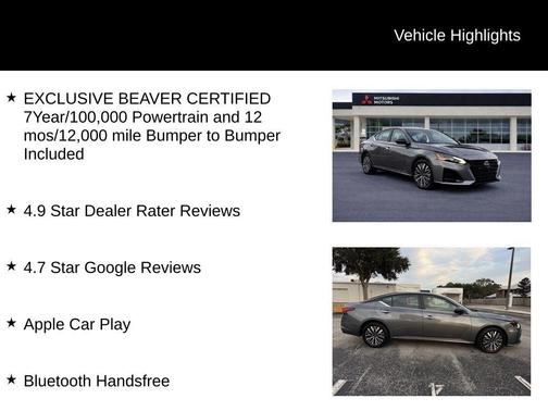 2024 Nissan Altima 2.5 SV