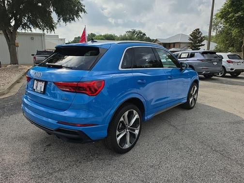 Turbo Blue 2020 Audi Q3 45 S line Premium