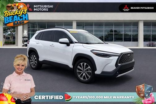 Wind Chill Pearl 2023 Toyota Corolla Cross XLE