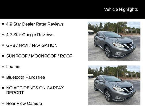 2016 Nissan Murano Platinum