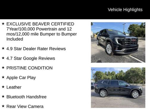 2024 GMC Acadia Elevation