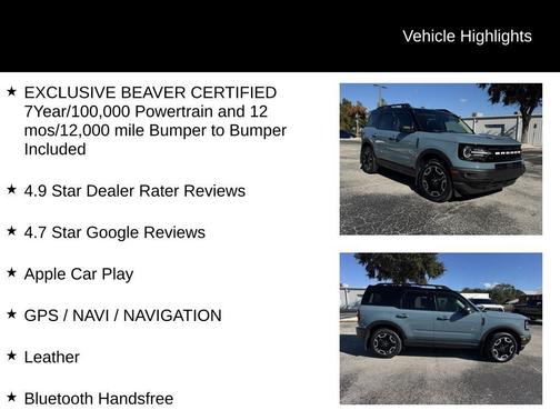 2023 Ford Bronco Sport Outer Banks