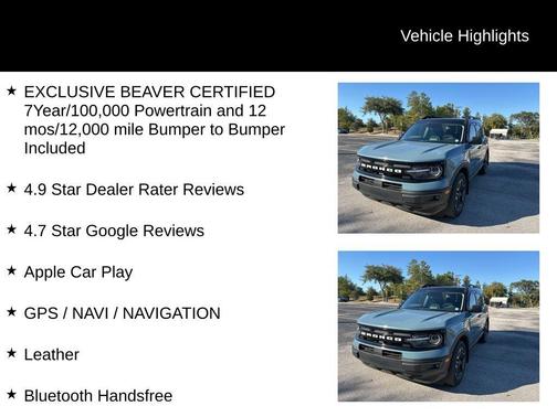 2023 Ford Bronco Sport Outer Banks