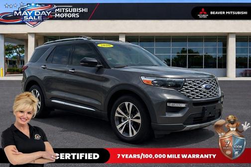 Magnetic Metallic 2020 Ford Explorer Platinum