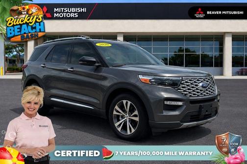 Magnetic Metallic 2020 Ford Explorer Platinum