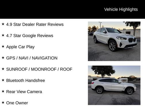 2024 BMW X4 xDrive30i