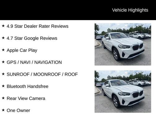 2024 BMW X4 xDrive30i