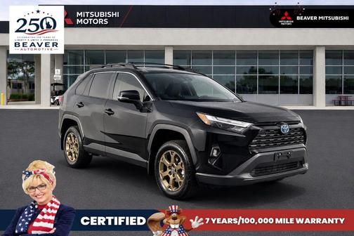 Midnight Black Metallic 2024 Toyota RAV4 Hybrid Woodland Edition