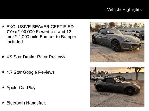 2021 Mazda MX-5 Miata Club