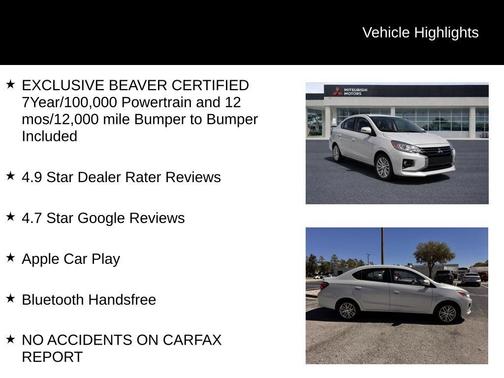 2024 Mitsubishi Mirage G4 SE