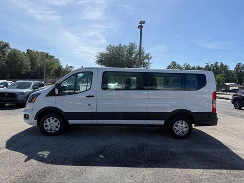 Oxford White 2024 Ford Transit-350 XLT