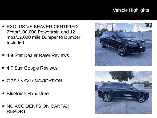 2021 Lincoln Corsair Standard