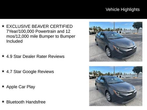 2023 Toyota Corolla LE