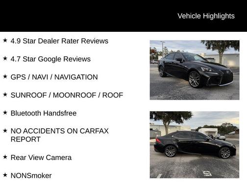 2018 Lexus IS 350 Base