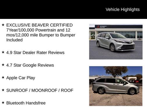 2025 Toyota Sienna XLE