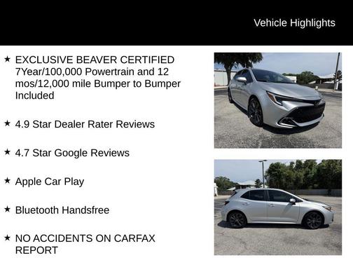 2024 Toyota Corolla Hatchback XSE