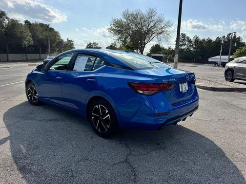 Electric Blue Metallic 2025 Nissan Sentra SV