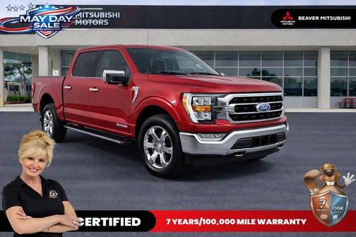 Rapid Red Metallic Tinted Clearcoat 2022 Ford F-150 Lariat