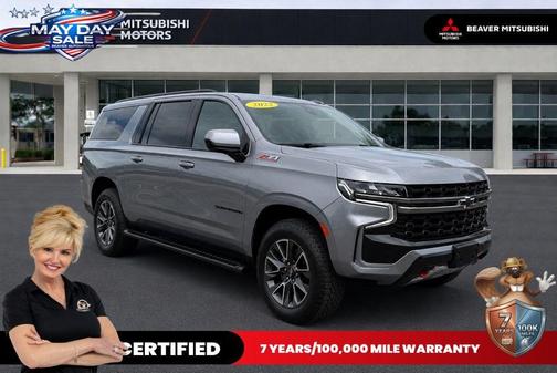 Satin Steel Metallic 2022 Chevrolet Suburban Z71