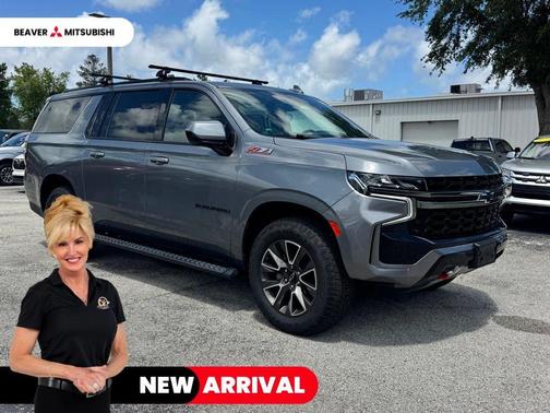 Satin Steel Metallic 2022 Chevrolet Suburban Z71