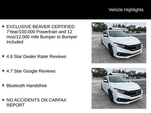 2020 Honda Civic Sport