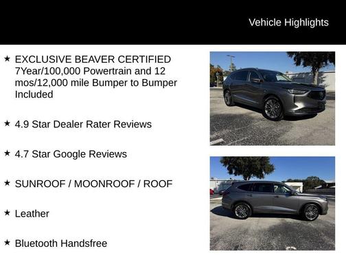 2022 Acura MDX Advance