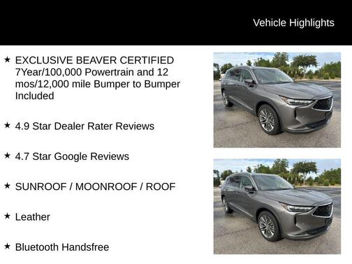 2022 Acura MDX Advance
