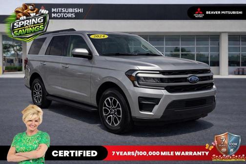 Iconic Silver Metallic 2024 Ford Expedition XLT